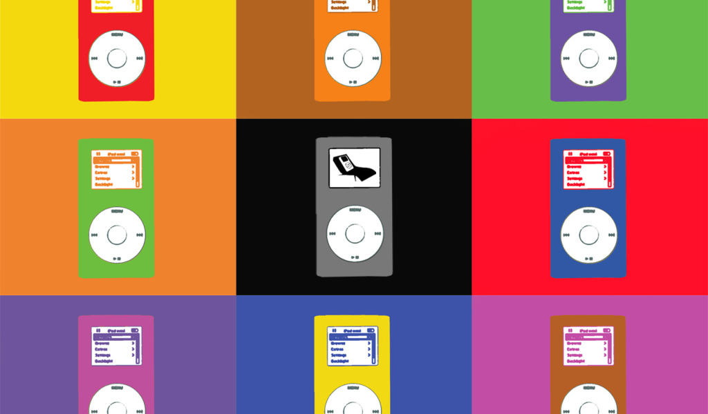 Картина Энди Уорхола Ipod