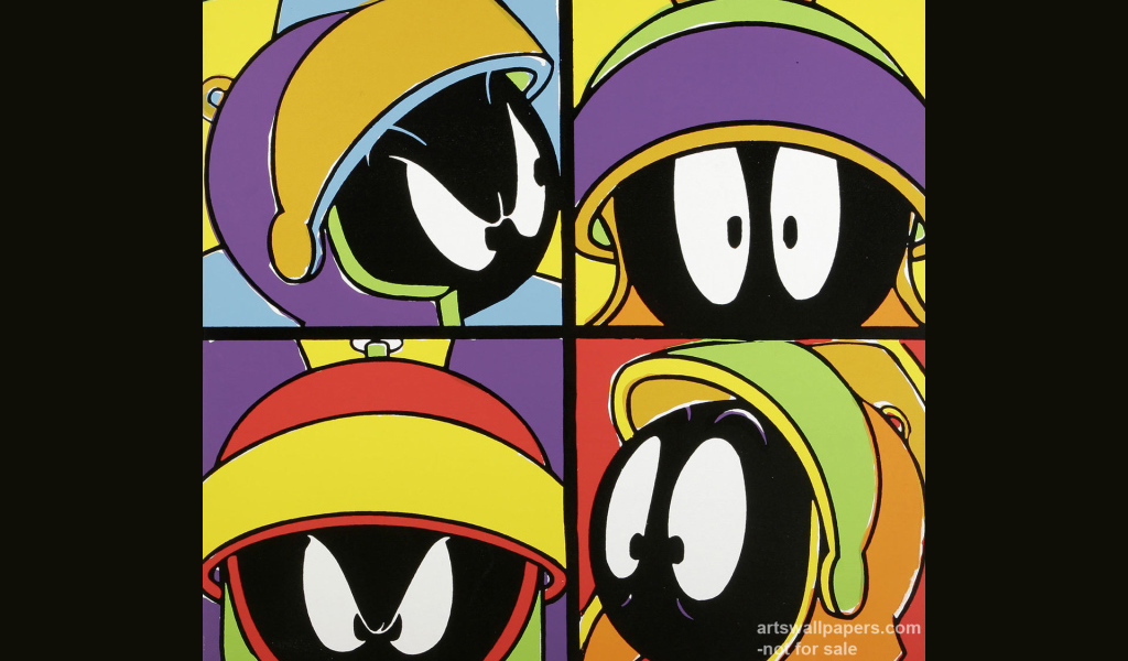 Картина Энди Уорхола мультфильмы