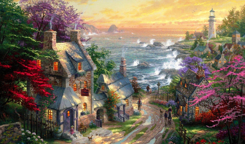 Художник Томас Кинкаде