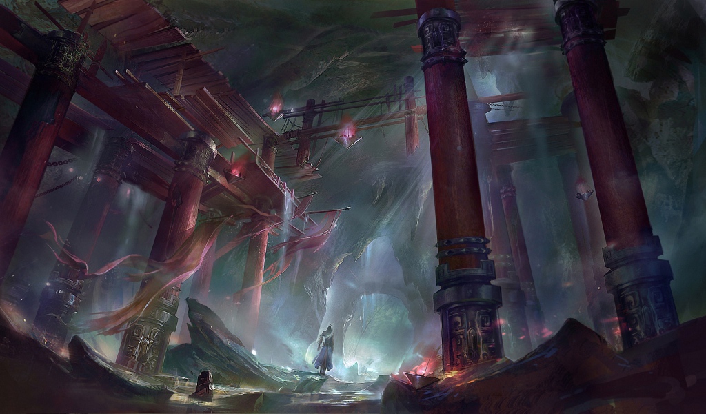 Фантастическая Картина Ронгронг ванг