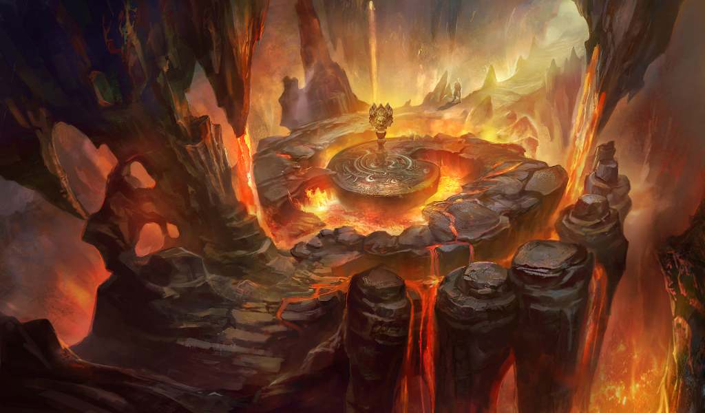 Потоки лавы