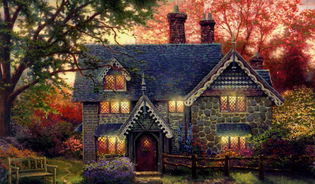 Картина Томаса Кинкаде