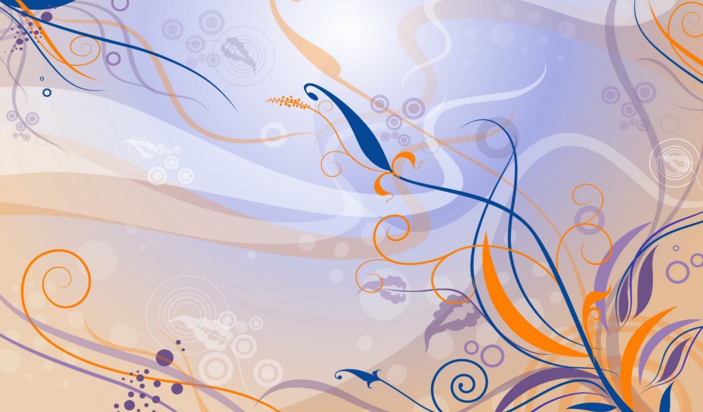 Желто голубой векторный проект