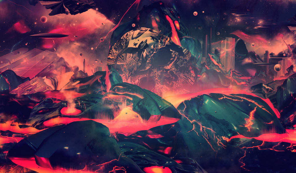  Абстрактные Потоки лавы