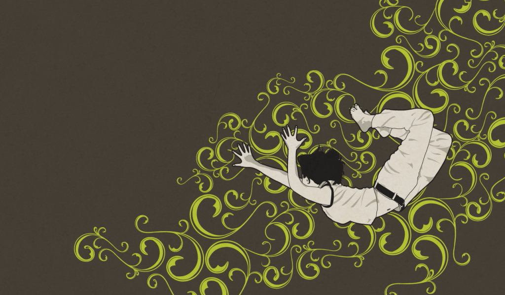 Танцор на орнаменте