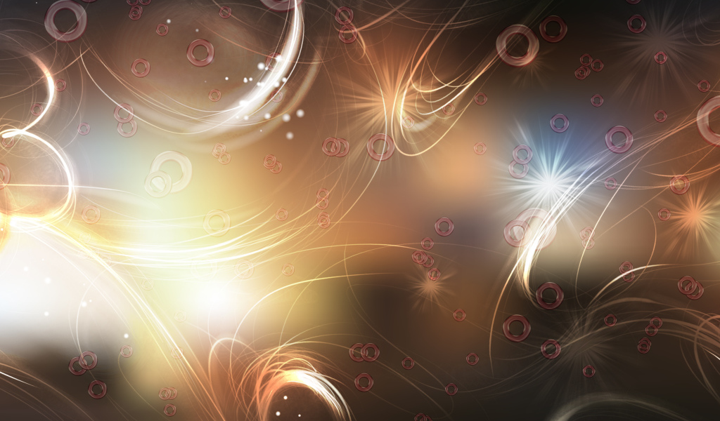 Светящиеся завитки