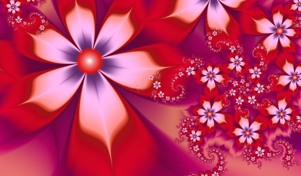 Узоры из цветов