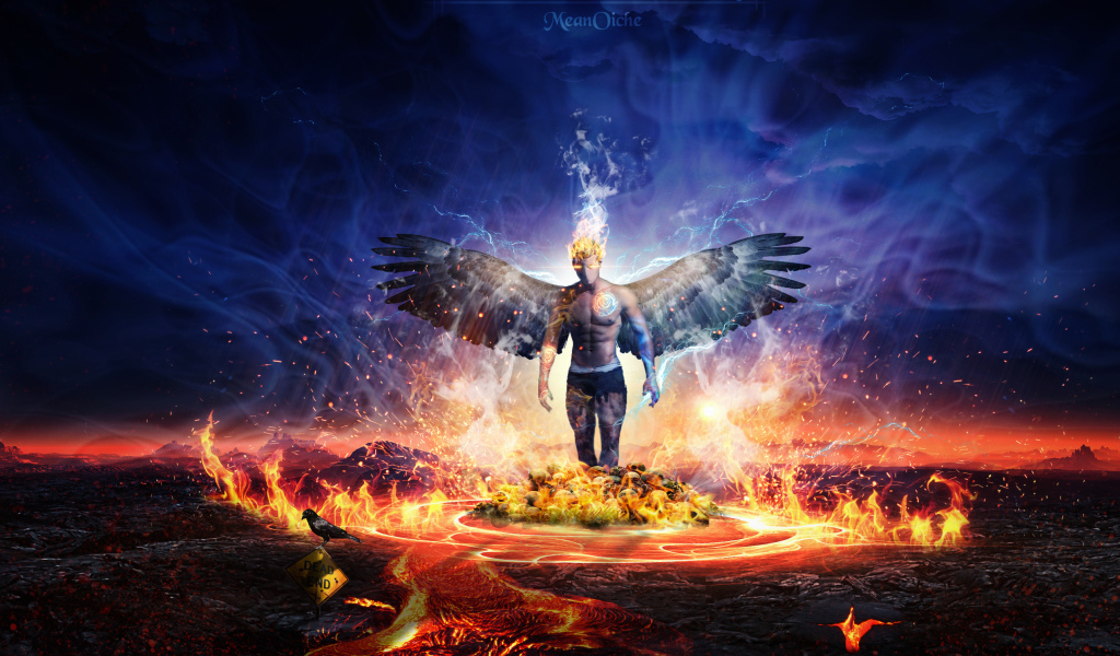 Ангел вышел из огня