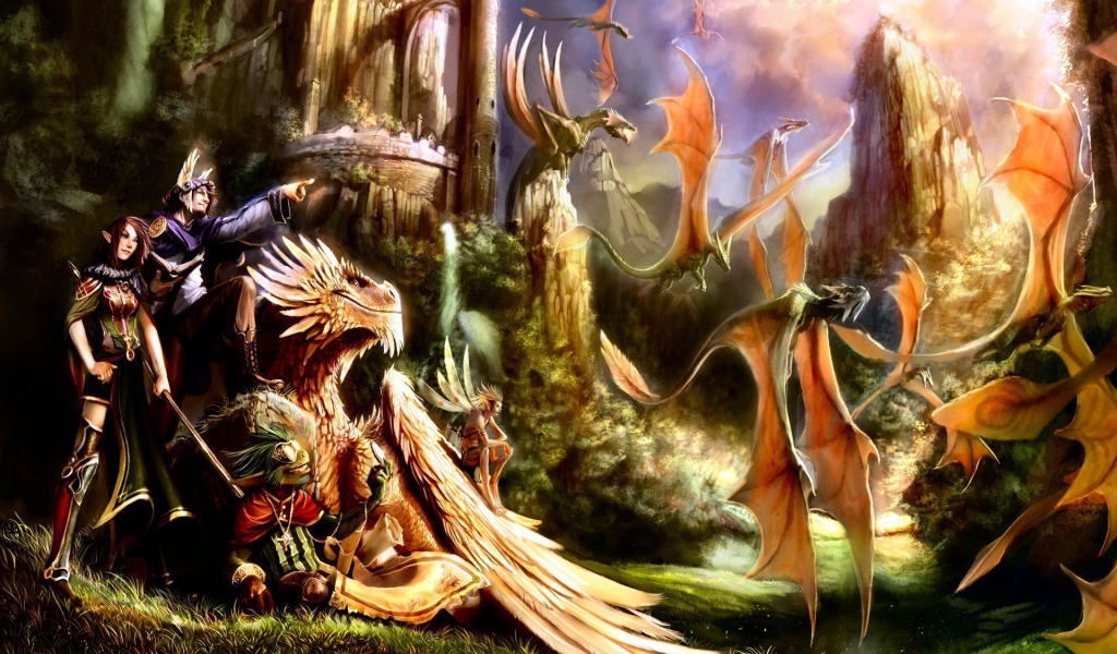 Драконы и эльфы