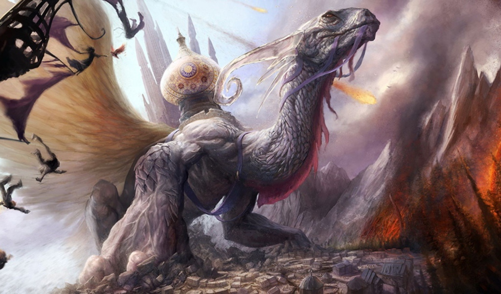 Фантастический ящер