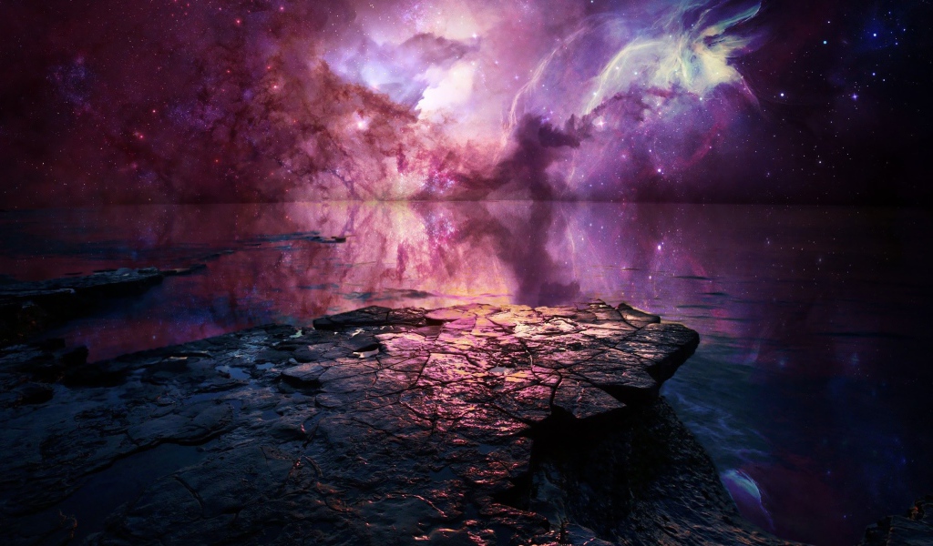 Фантастический морской пейзаж