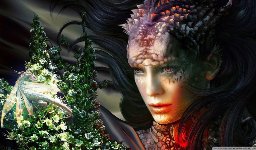 Женщина дракон