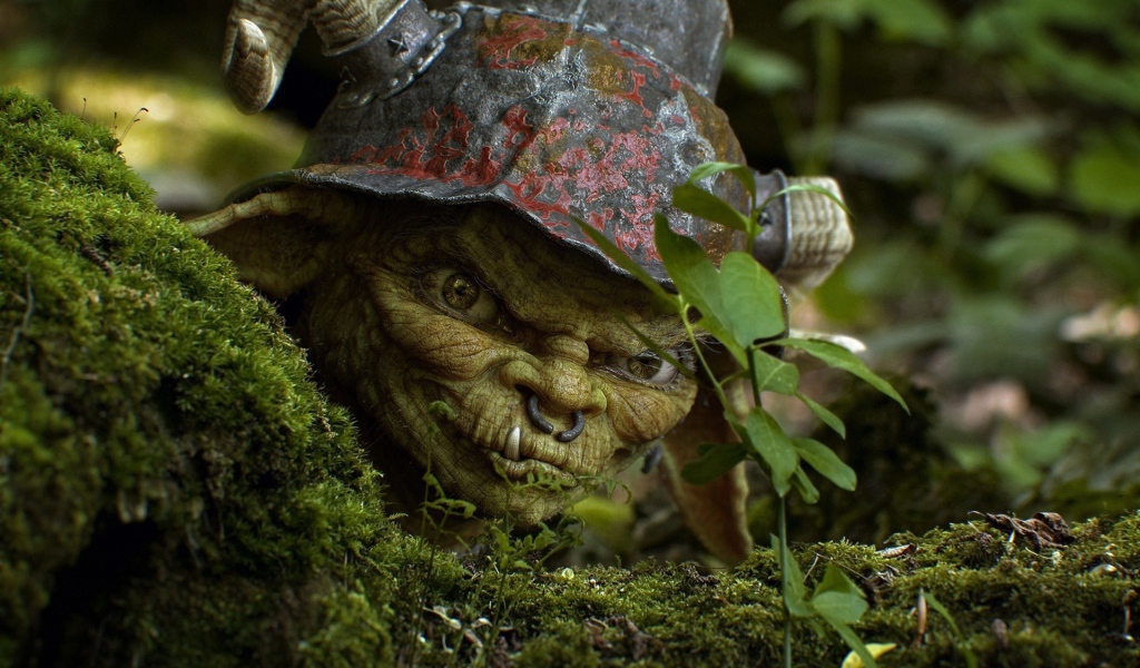 Зеленый гном