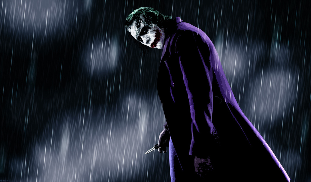 Джокер под дождем