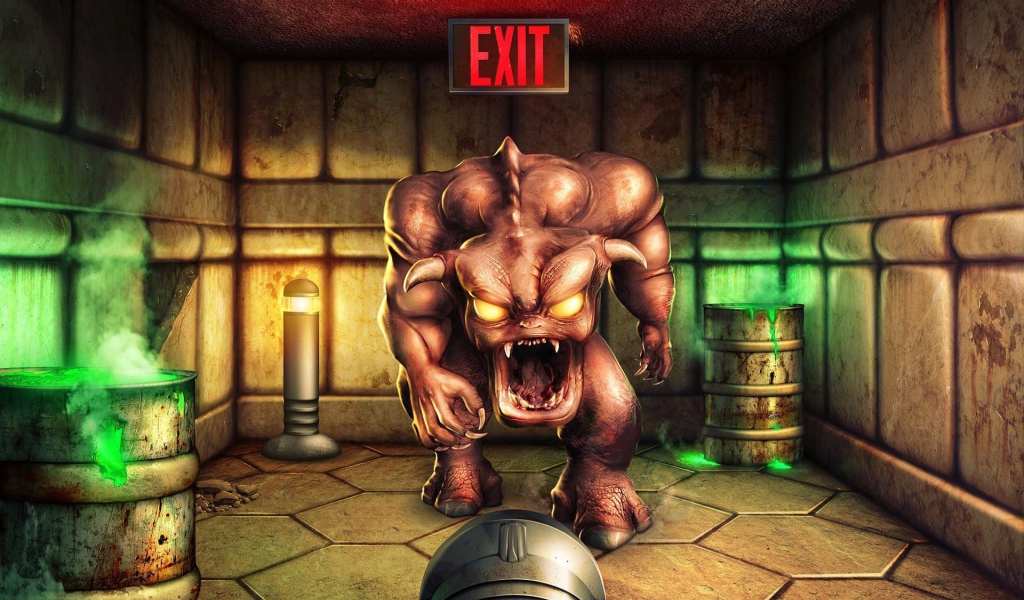 Монстр у выхода