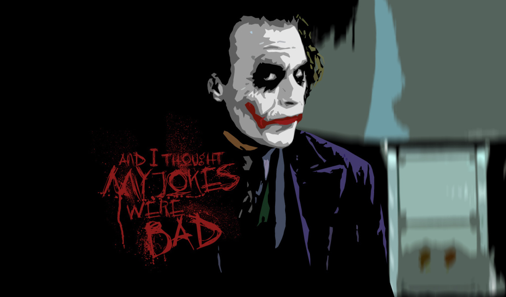 Загадочный взгляд Джокера