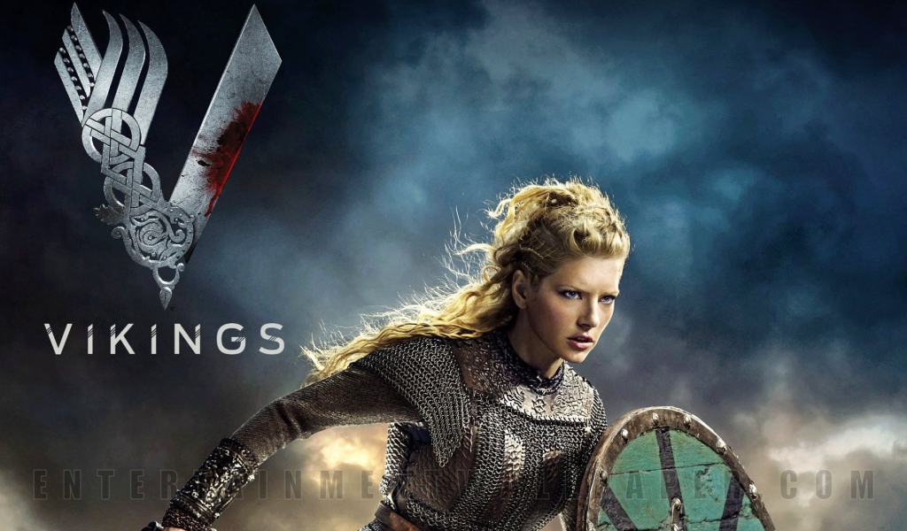 Девушка воин викинг