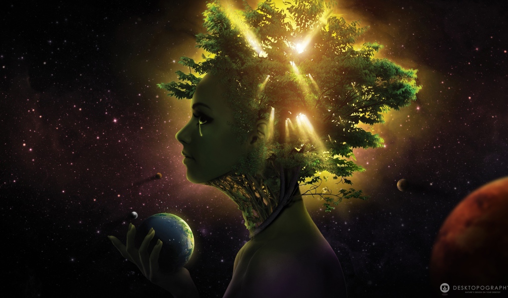 Земля в руке у природы