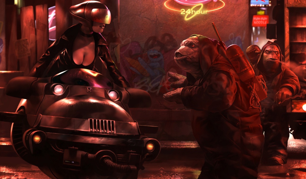 Девушка и инопланетяне