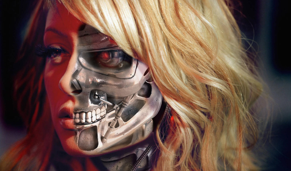 Девушка терминатор