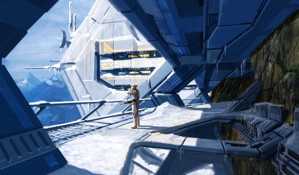 Человек на станции