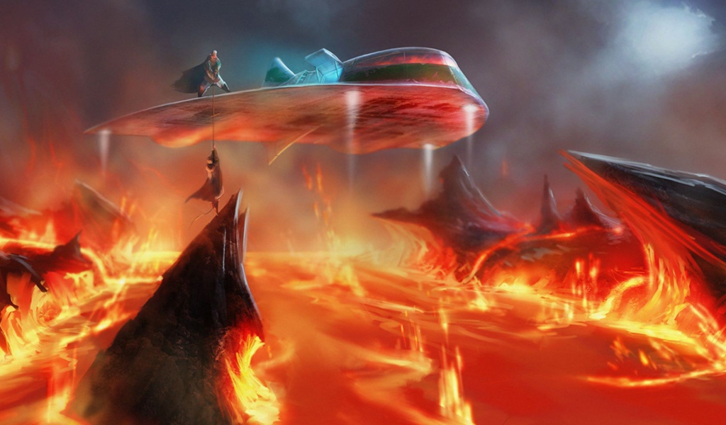 Спасение человека из огня