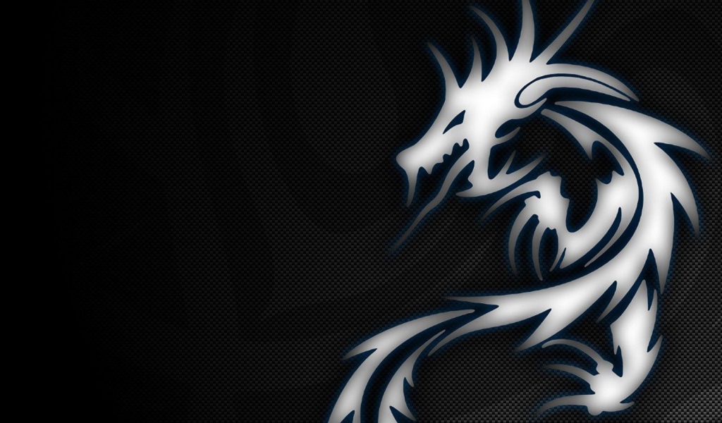 Силуэт дракона