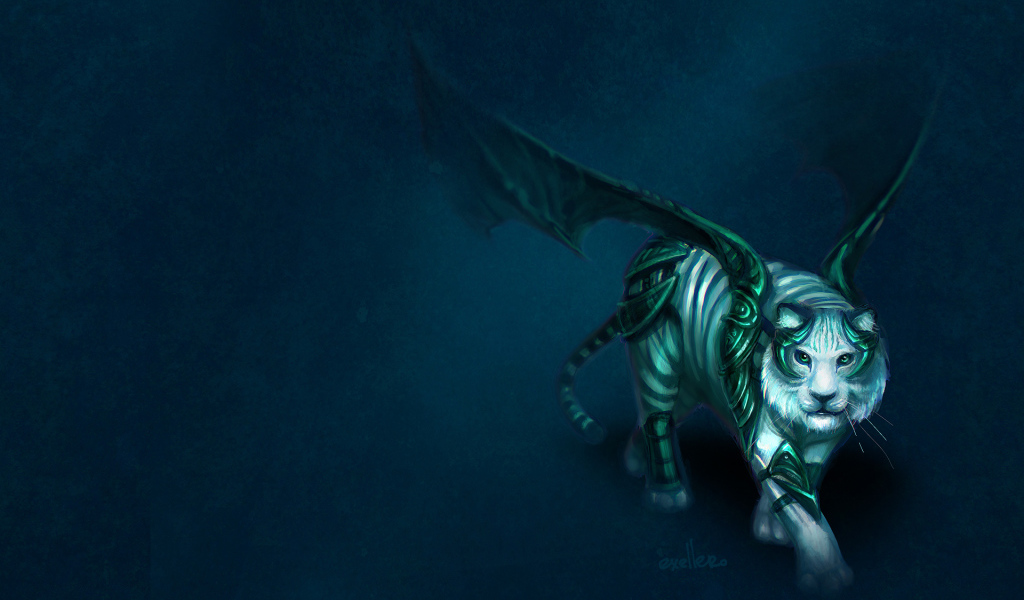 Тигр с крыльями