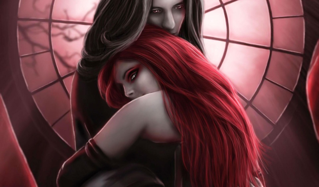 Настоящая любовь девушки вампира