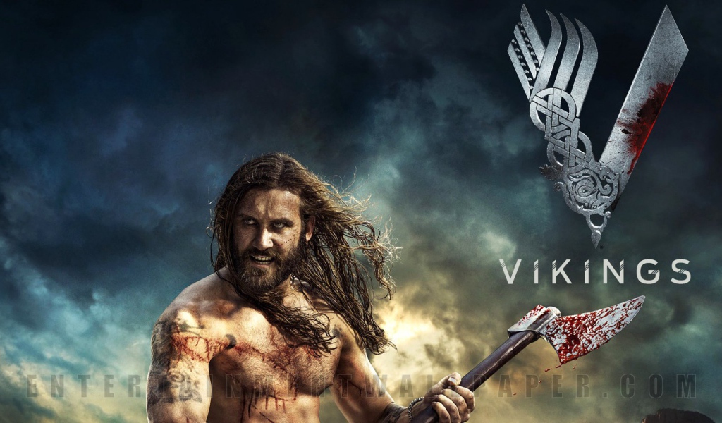 Викинг с топором