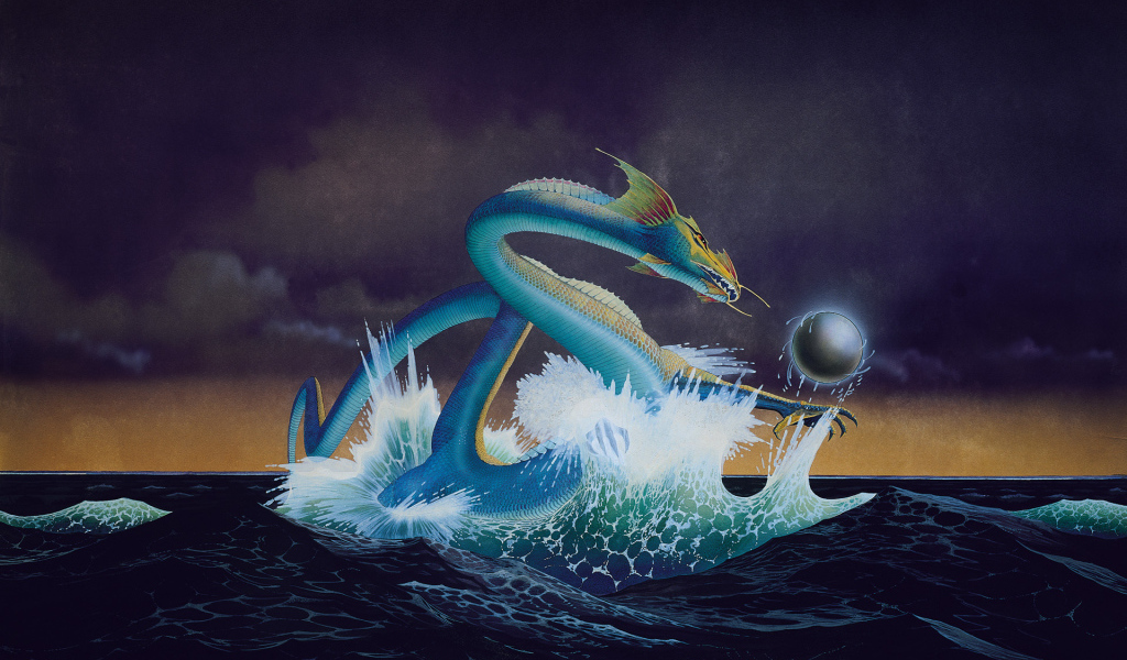 Синий морской дракон