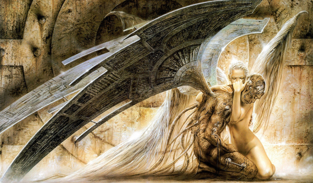 Киборг с крыльями