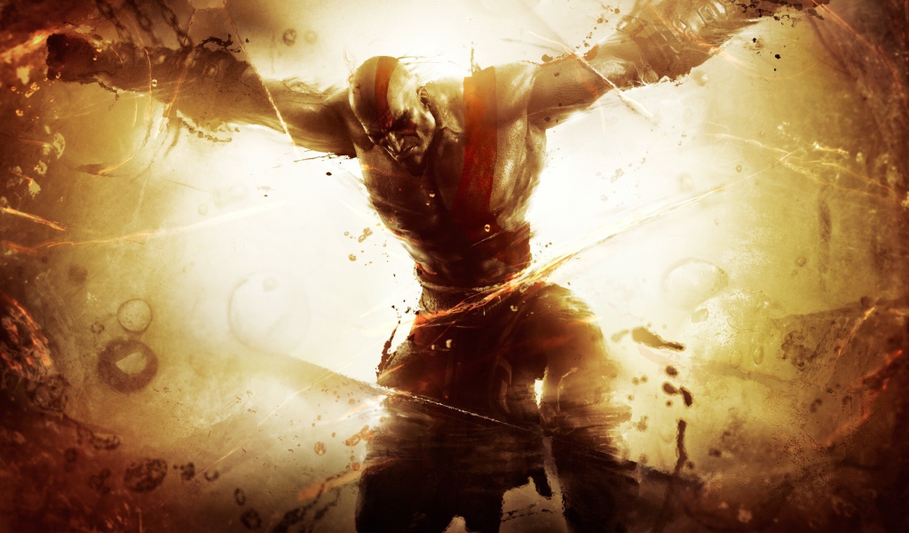 Рисунок фантастического воина