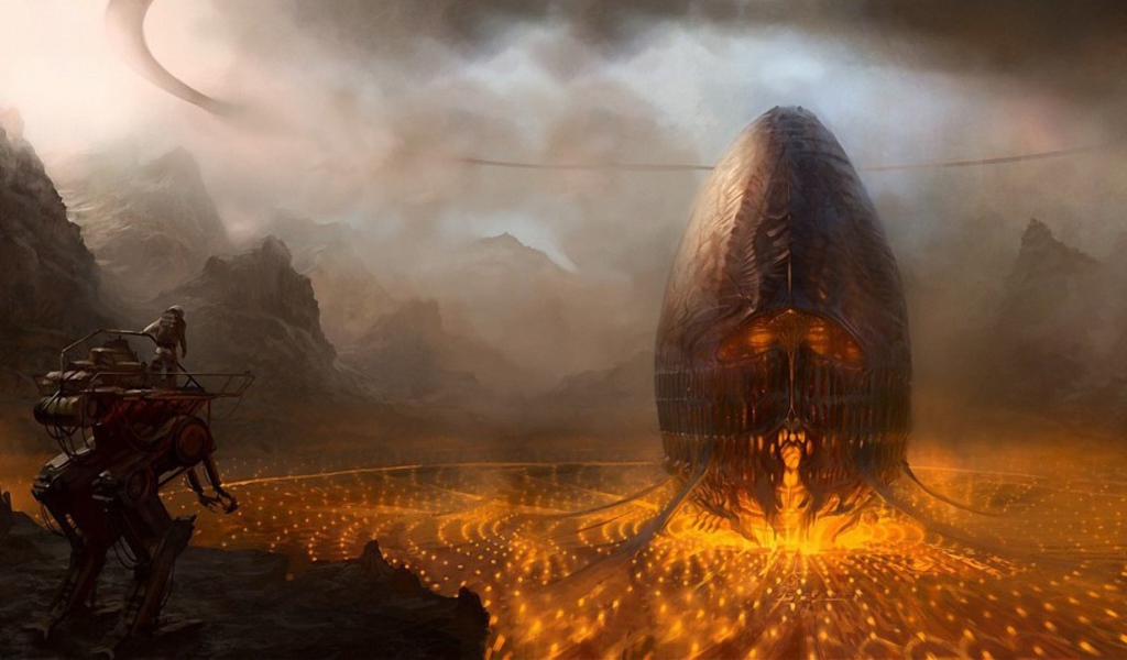 Инопланетный пейзаж