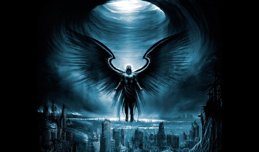 Черный ангел пришел на землю