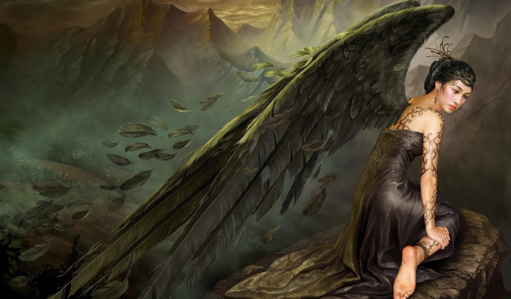 Черный ангел теряет перья