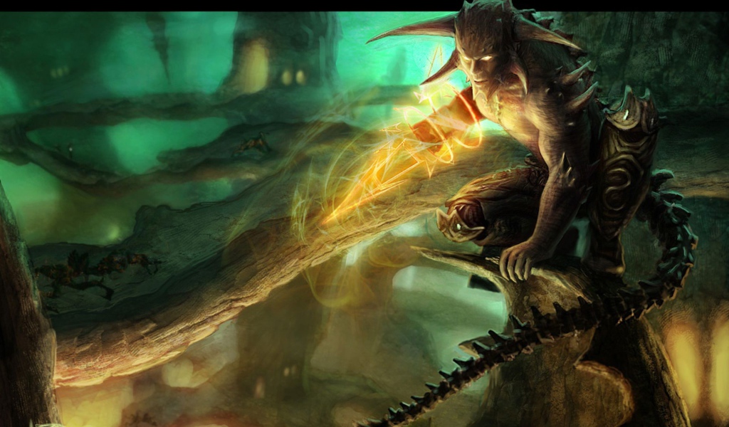 Демон на дереве