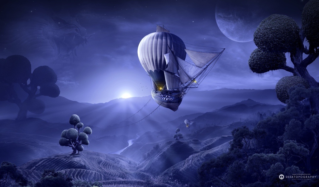 Летающий корабль