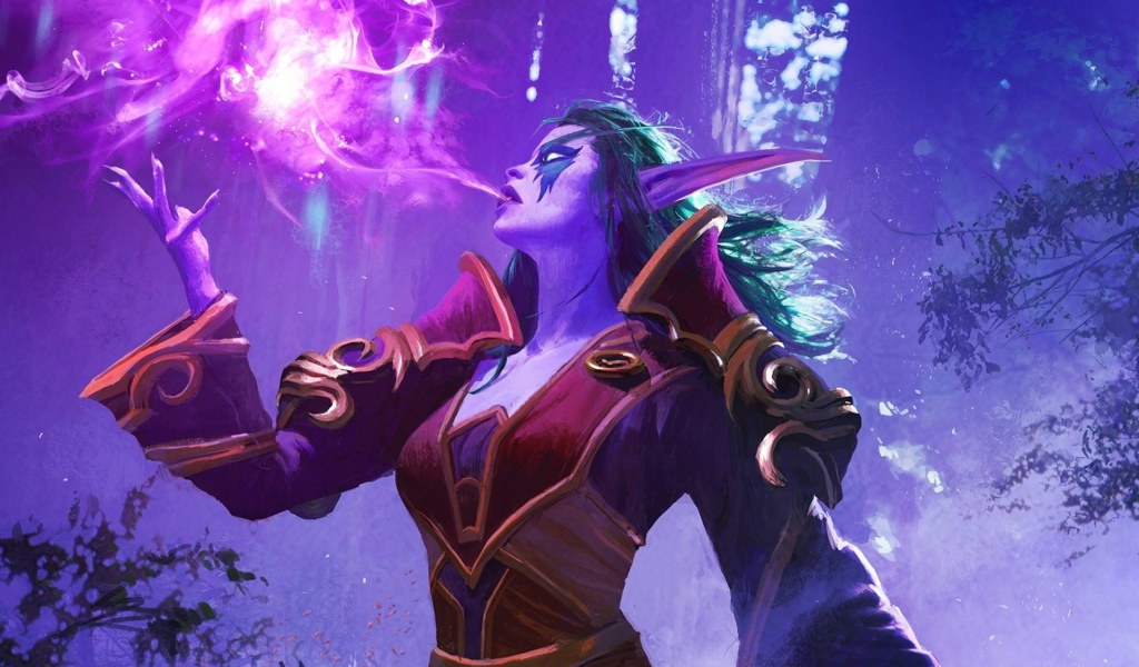 Лесная огненная фея 