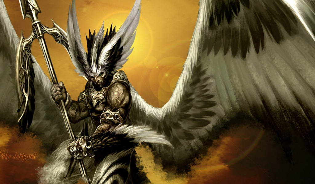 Человек птица