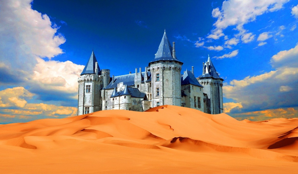 Дворец в пустыне