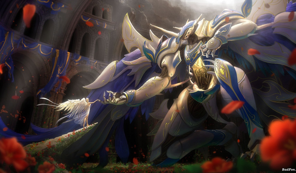 Ангел и большой монстр