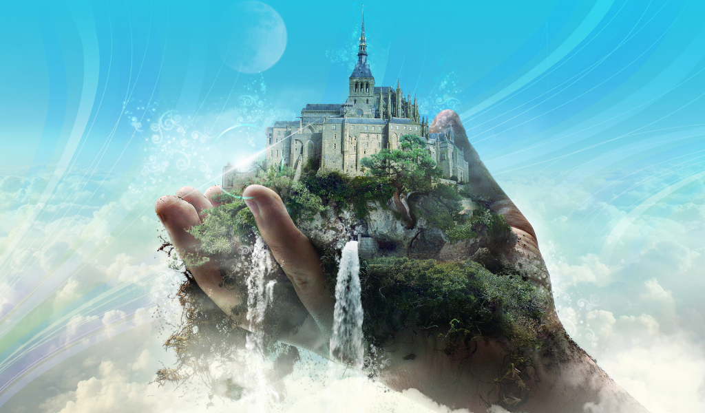 Дом на ладони