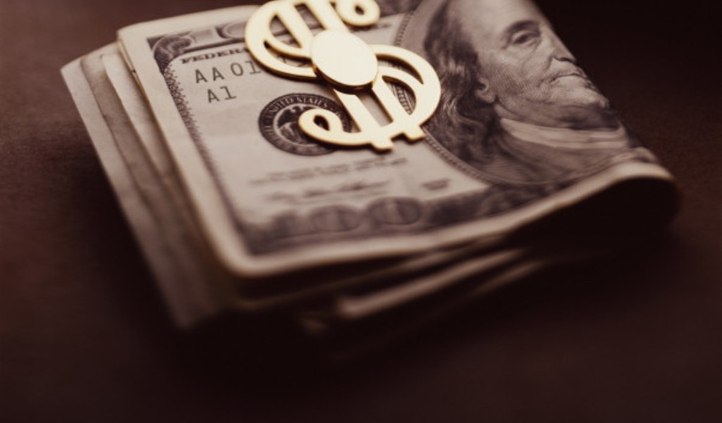 Заколка для долларов