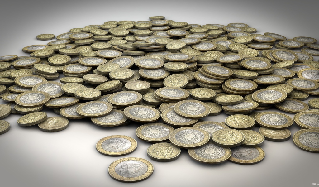 Горка монет