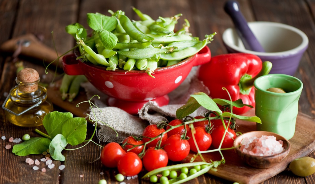 Овощи с весеннего огорода