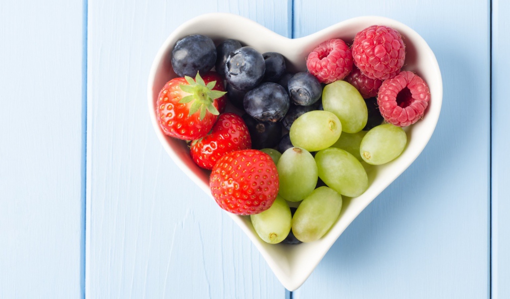 Тарелка с фруктами