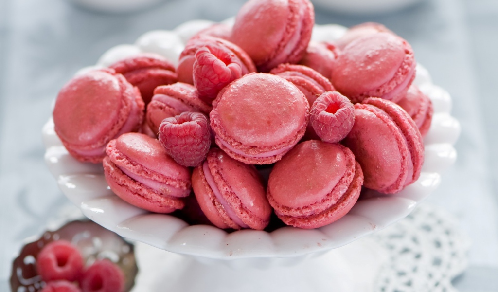 Малиновое печенье