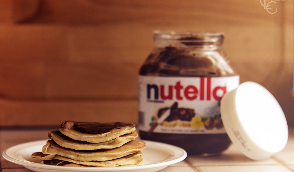 Блины с нутеллой