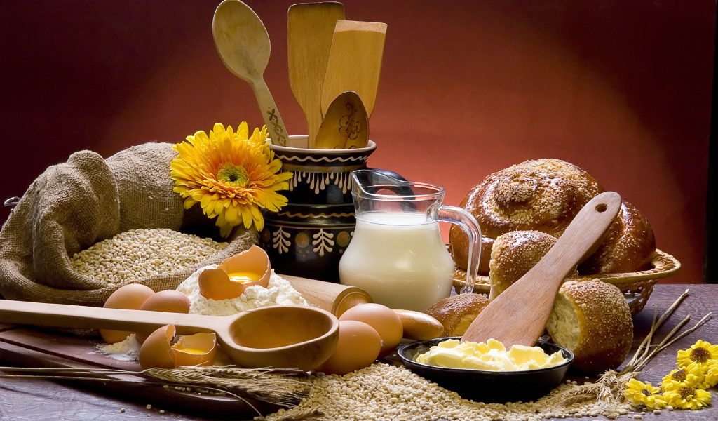 Составные части хлеба